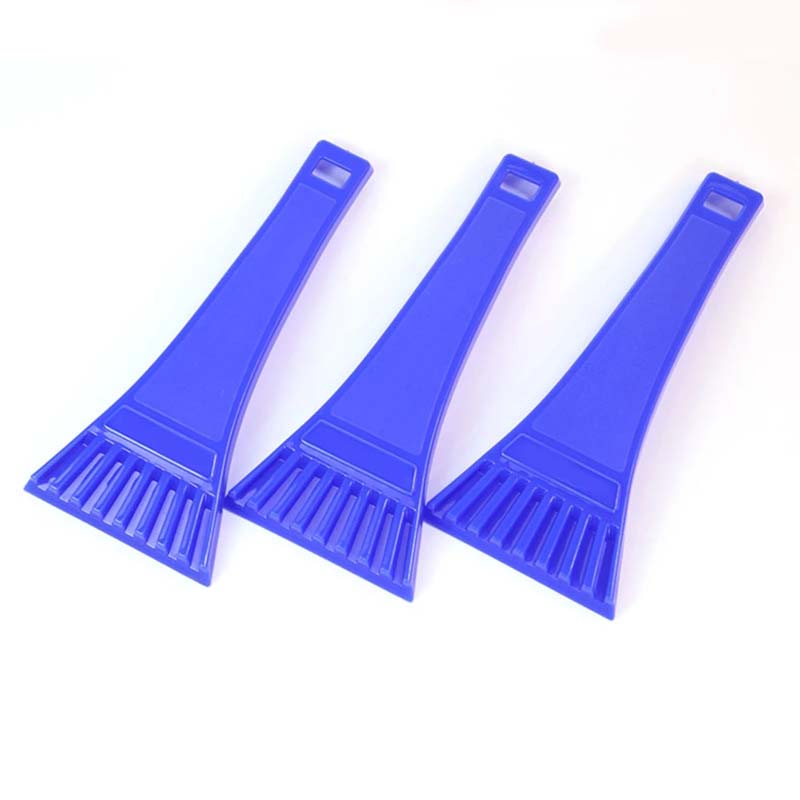 Universal Plastic Vehicle Ice Scraper Cleaner Tool T Shape Winter Snow Shovels Glass Blade Windshield Window Wiper Ices Scrapers Car Cleaning Tools