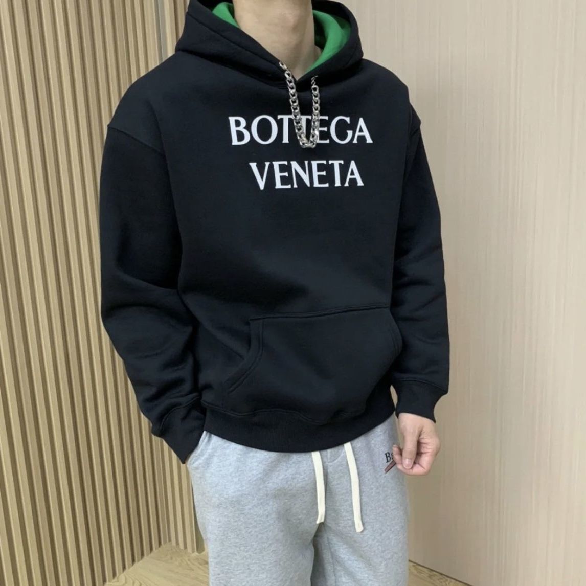 Mens and women sweater bot eta letter double-sided iron chain hoodie green hooded long-sleeved fleece sweater, Black
Mens and women sweater bot eta letter double-sided iron chain hoodie green hooded long-sleeved fleece sweater, Black