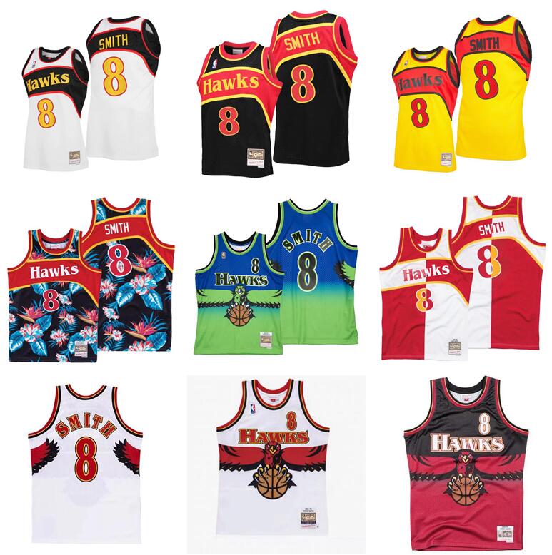 Stitched NBA jersey Atlanta Hawks 8 Steve Smith Mitchell & Ness 1996-1997 Hardwoods Classics retro basketball jerseys Men Women Youth S-6XL
Stitched NBA jersey Atlanta Hawks 8 Steve Smith Mitchell & Ness 1996-1997 Hardwoods Classics retro basketball jerseys Men Women Youth S-6XL