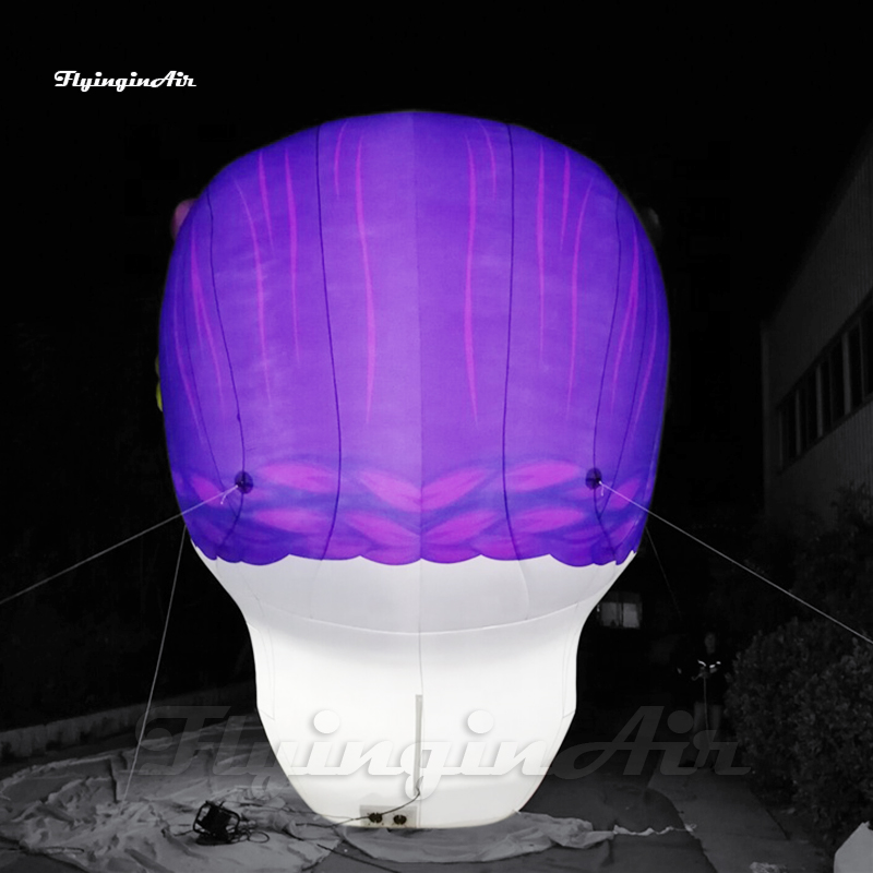 5m Giant Inflatable Mexican Catrina Sugar Skull Model For Day of The Dead