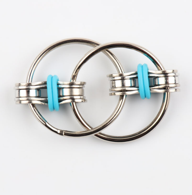 Key ring fidget toys novelty entertainment and recreational vent toy decompression bicycle chain ZHL8298
Key ring fidget toys novelty entertainment and recreational vent toy decompression bicycle chain ZHL8298