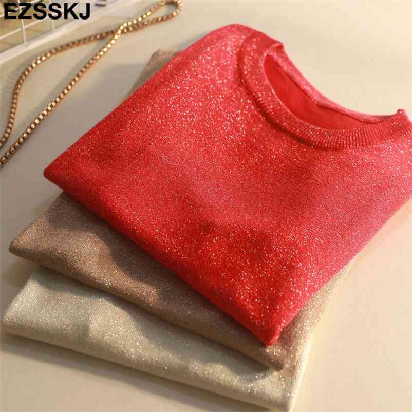Summer Glitter T Shirt Women bling Knitted loose Short Sleeves Top O-Neck shiny T shirt Slim Kintwear Female T-shirt 210722, Grayblue
Summer Glitter T Shirt Women bling Knitted loose Short Sleeves Top O-Neck shiny T shirt Slim Kintwear Female T-shirt 210722, Grayblue