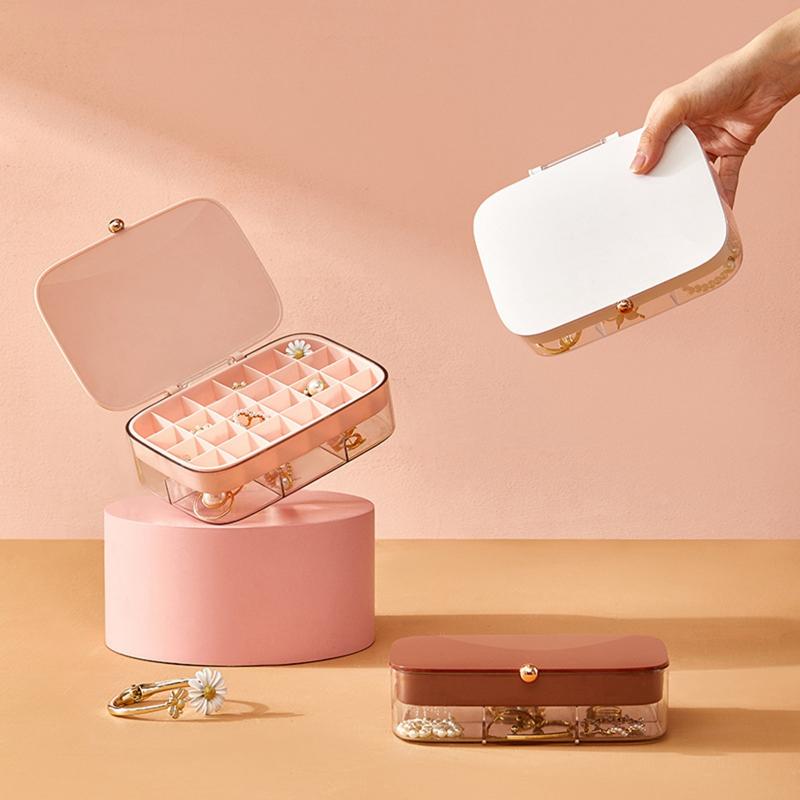Storage Boxes & Bins Jewelry Organizer Display Travel Case Portable Box Earring Bracelet Holder
Storage Boxes & Bins Jewelry Organizer Display Travel Case Portable Box Earring Bracelet Holder