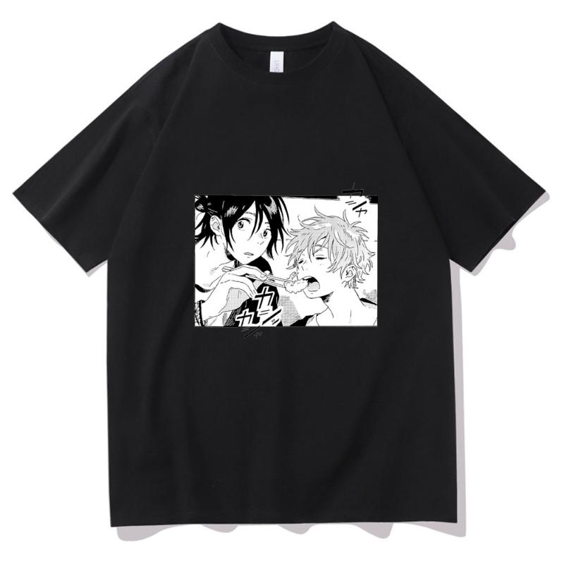 Men's T-Shirts Hashimoto Shun And Chihana Mio Print Tshirt Summer Men Anime Umibe No Etranger T-Shirt Fashion Kawaii Tee Short Sleeve, White;black
Men's T-Shirts Hashimoto Shun And Chihana Mio Print Tshirt Summer Men Anime Umibe No Etranger T-Shirt Fashion Kawaii Tee Short Sleeve, White;black