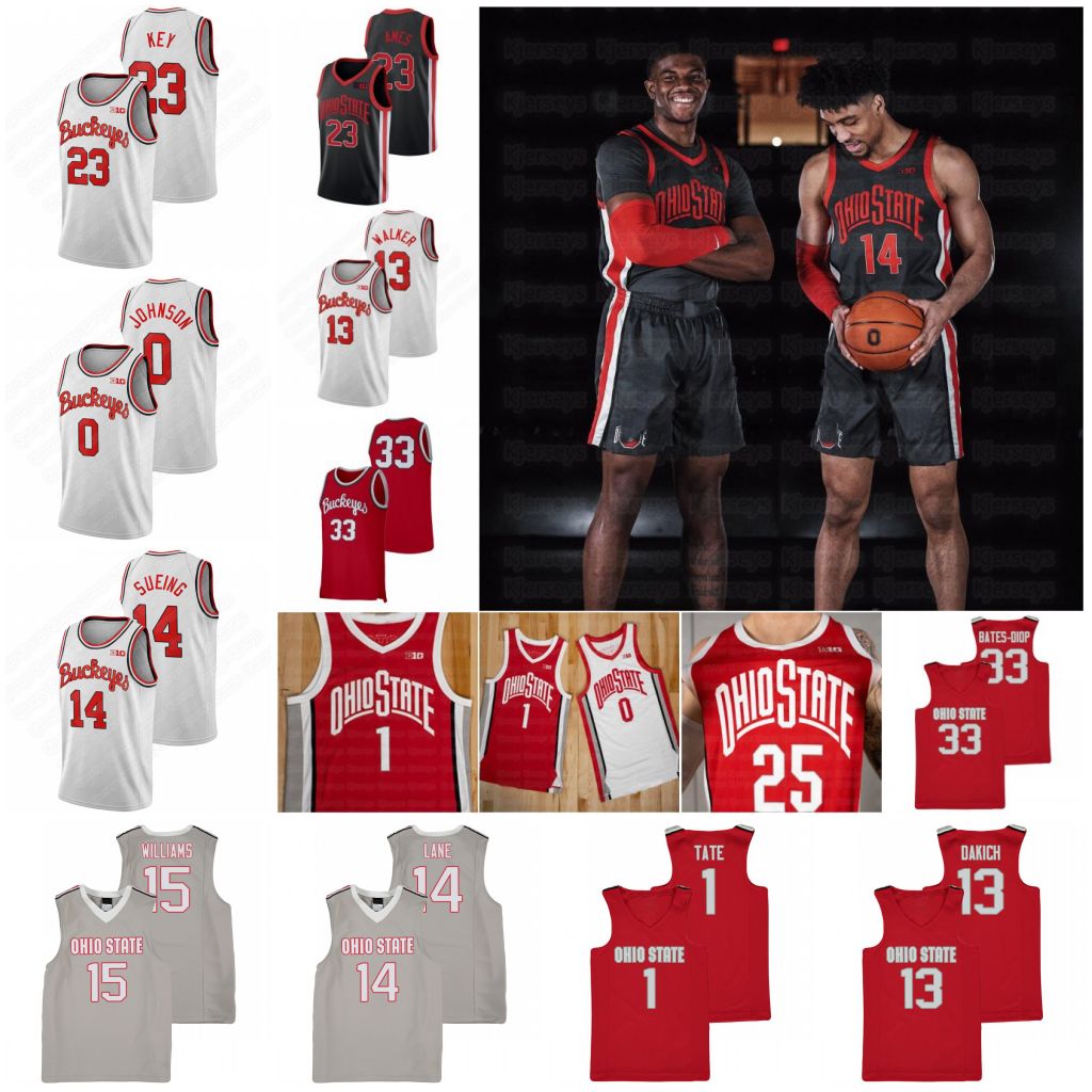 Ohio State Buckeyes Basketball Jersey E.J. Liddell Justice Sueing CJ Walker Kyle Young Justin Ahrens Zed Key Seth Towns Musa Jallow Russell Jimmy Sotos Jackson jerseys, Custom any name number
Ohio State Buckeyes Basketball Jersey E.J. Liddell Justice Sueing CJ Walker Kyle Young Justin Ahrens Zed Key Seth Towns Musa Jallow Russell Jimmy Sotos Jackson jerseys, Custom any name number