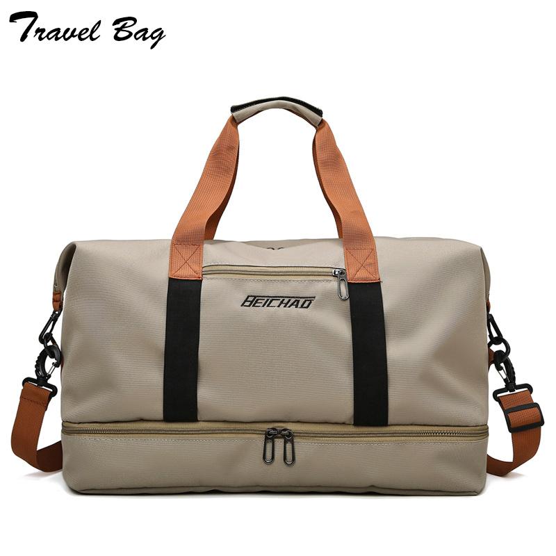 Duffel Bags Travel Duffle Bag Large Capacity Hand Luggage Weekend Sport Quitte For Women Big Men Bolsas De Viaje Mujer 2021, Black
Duffel Bags Travel Duffle Bag Large Capacity Hand Luggage Weekend Sport Quitte For Women Big Men Bolsas De Viaje Mujer 2021, Black