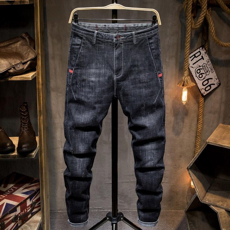 Men's Pants Spring Autumn Jeans Slim Elastic Brand Fashion Streetwear Trousers Classic Style Cotton Denim Y804, Black
Men's Pants Spring Autumn Jeans Slim Elastic Brand Fashion Streetwear Trousers Classic Style Cotton Denim Y804, Black