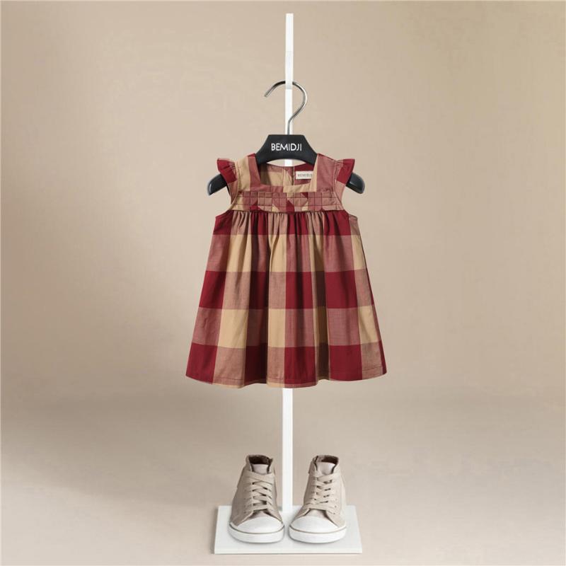 Girl's Dresses Girls Dress Summer Children's Little Flying Sleeve Pleated Backless Buttons Cotton Baby Trend, Red;yellow
Girl's Dresses Girls Dress Summer Children's Little Flying Sleeve Pleated Backless Buttons Cotton Baby Trend, Red;yellow