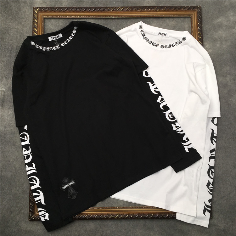 2021 Spring Tide Brand New Pu Leather Cross Neckline Letter Long Sleeve T-shirt Fake Two Piece Set, Black
2021 Spring Tide Brand New Pu Leather Cross Neckline Letter Long Sleeve T-shirt Fake Two Piece Set, Black
