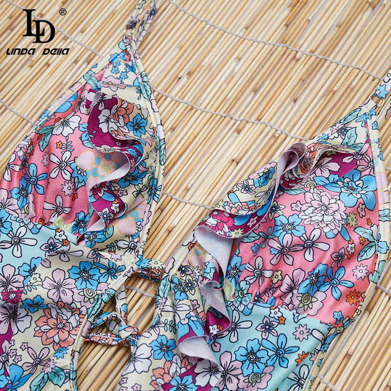 Summer Sexy Swimsuit Swimwear Women Bodysuit Beach Wear Backless Monokini Bikini 210522