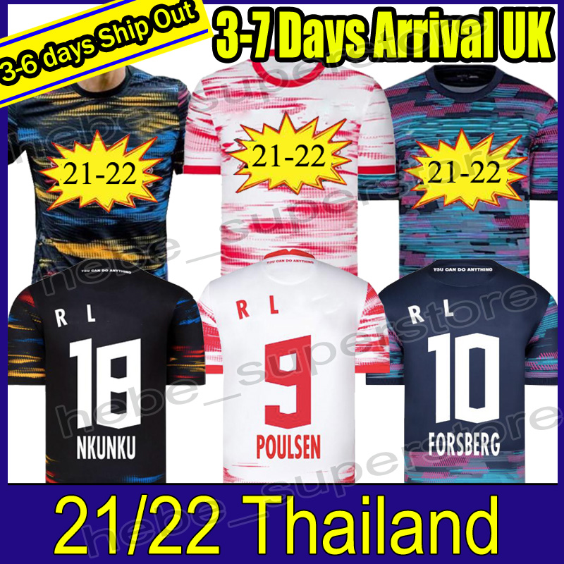21 22 23 Leipziges Soccer Jersey WERNER NKUNKU InIcio Fora camisa camisas pretas brancas RB FORSBERG Halstenberg Sabitzer uniformes de qualidade, 21-22 third
21 22 23 Leipziges Soccer Jersey WERNER NKUNKU InIcio Fora camisa camisas pretas brancas RB FORSBERG Halstenberg Sabitzer uniformes de qualidade, 21-22 third