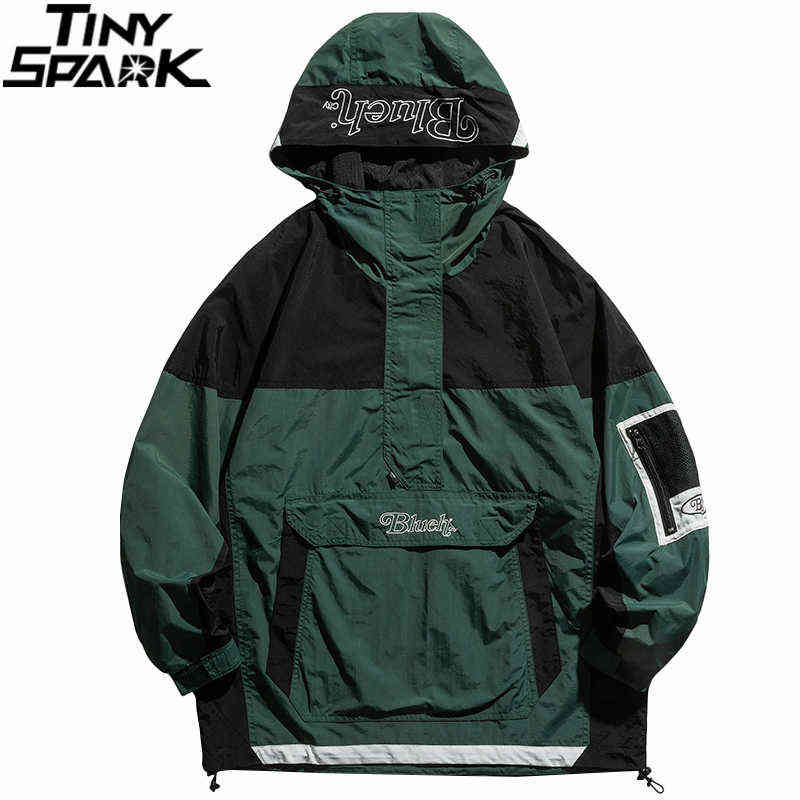 Men Streetwear Jacket Coat Hip Hop Color Block Patchwork Windbreaker Cargo Jacket Pullover 2021 Harajuku Hooded Track Jacket Y1106, A207t006
Men Streetwear Jacket Coat Hip Hop Color Block Patchwork Windbreaker Cargo Jacket Pullover 2021 Harajuku Hooded Track Jacket Y1106, A207t006