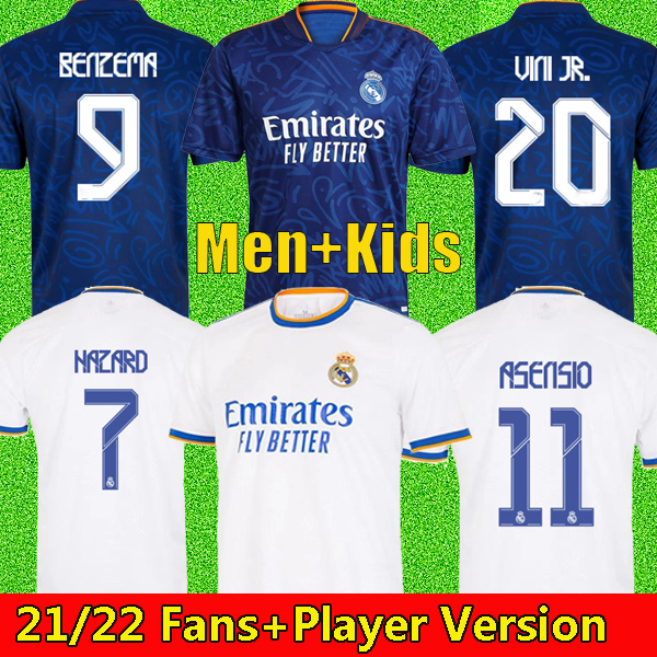 21 22 Player Version real Madrid MBAPPE soccer jerseys ALABA VALVERDE kits RODRGO camiseta 2021 2022 VINI jersey football shirt kids equipment, Home player
21 22 Player Version real Madrid MBAPPE soccer jerseys ALABA VALVERDE kits RODRGO camiseta 2021 2022 VINI jersey football shirt kids equipment, Home player