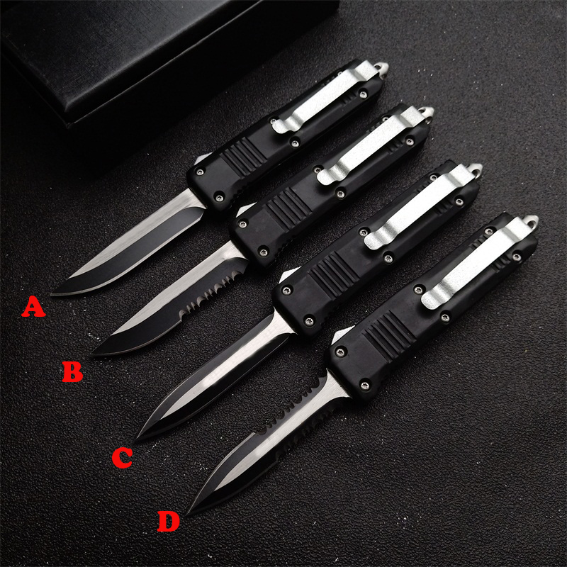 Micro C07 Automatic knife 440 Blade Zinc aluminum alloy handle Wild survival outdoor portable pocket knives EDC Tool BM 4600 3300 3310 3320 UT85
Micro C07 Automatic knife 440 Blade Zinc aluminum alloy handle Wild survival outdoor portable pocket knives EDC Tool BM 4600 3300 3310 3320 UT85