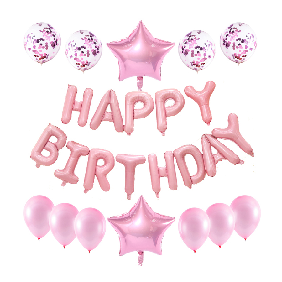 25 Pcs Multicolor Happy Birthday Balloons Decoration Set Kids Party Decor Supplies Creative Aluminum Foil Letters Banner Confetti Latex Ball
25 Pcs Multicolor Happy Birthday Balloons Decoration Set Kids Party Decor Supplies Creative Aluminum Foil Letters Banner Confetti Latex Ball