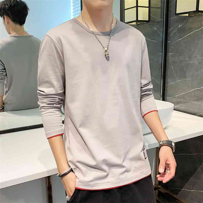 Sets the autumn long-sleeved ins fleece bf wind joker cultivate one's morality T-shirt male jacket render bump color sleeve 210721, White
Sets the autumn long-sleeved ins fleece bf wind joker cultivate one's morality T-shirt male jacket render bump color sleeve 210721, White