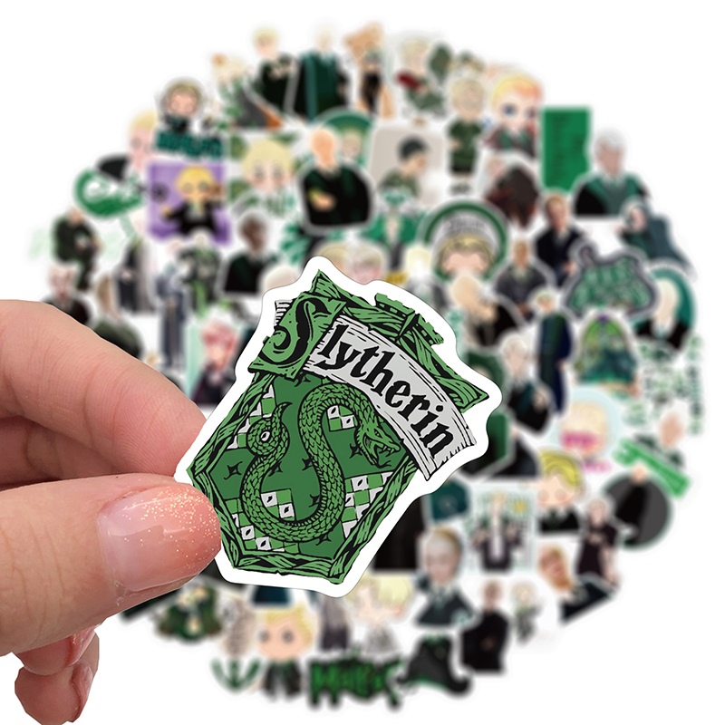 100pcs/Lot Laptop Science Movies Stickers Harry Magic DIY Graffiti Decals For Helmet Luggage Motorcycle iPad Phone Scooter Water Cup Toys Gift Decorat
