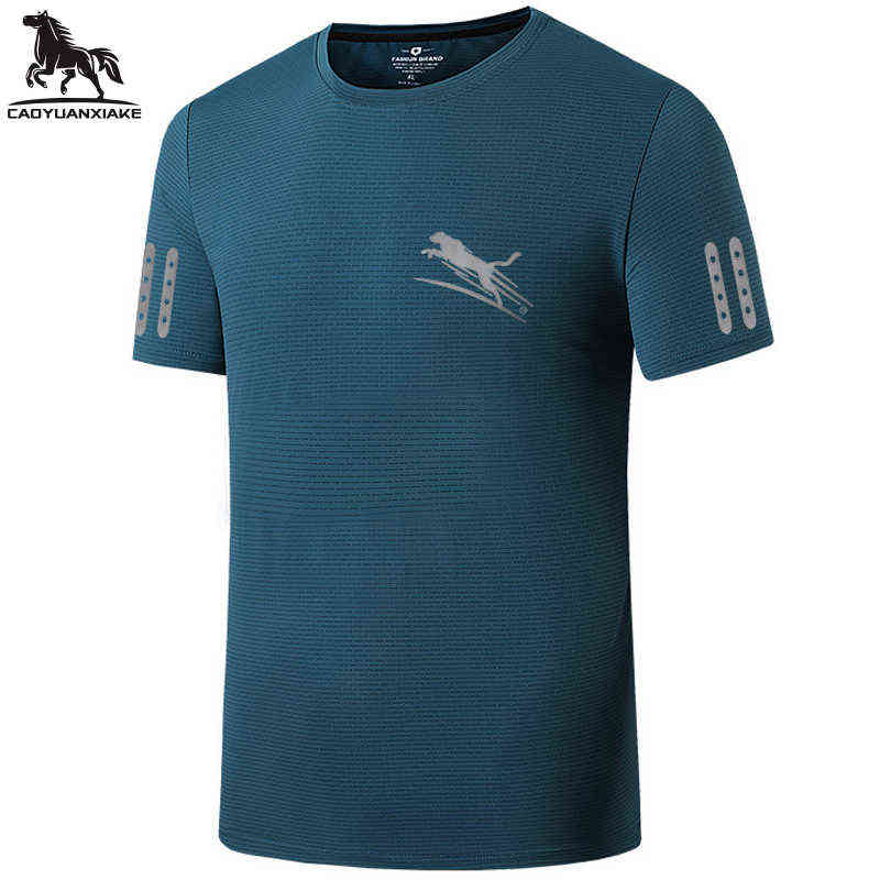 t-shirt men L-6XL 7XL 8XL summer new ice silk short sleeve mens stretch t-shirt printing T-shirt Men's casual high quality Top13 Y220214