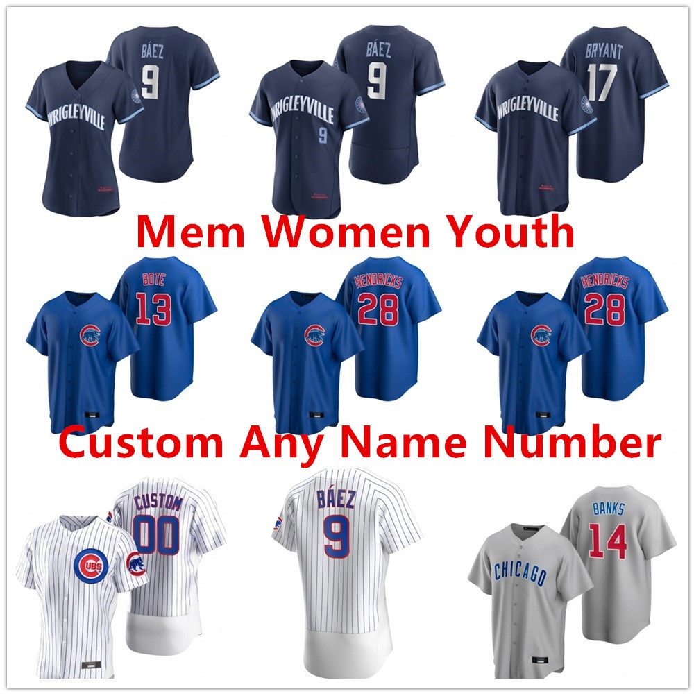 2021 Custom Chicago Men Women Youth Jersey 44 Anthony Rizzo 9 Javier Baez 17 Kris Bryant 12 Schwarber 28 Kyle Hendricks David Bote cubs Baseball, Colour 14
2021 Custom Chicago Men Women Youth Jersey 44 Anthony Rizzo 9 Javier Baez 17 Kris Bryant 12 Schwarber 28 Kyle Hendricks David Bote cubs Baseball, Colour 14