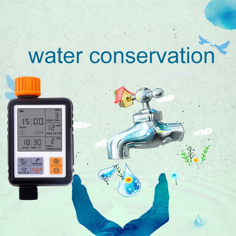 Watering Pump LCD Display Water Timer Smart Digital Waterproof Electronic Automatic Irrigation Controller Cover Plants Garden Equipments
Watering Pump LCD Display Water Timer Smart Digital Waterproof Electronic Automatic Irrigation Controller Cover Plants Garden Equipments