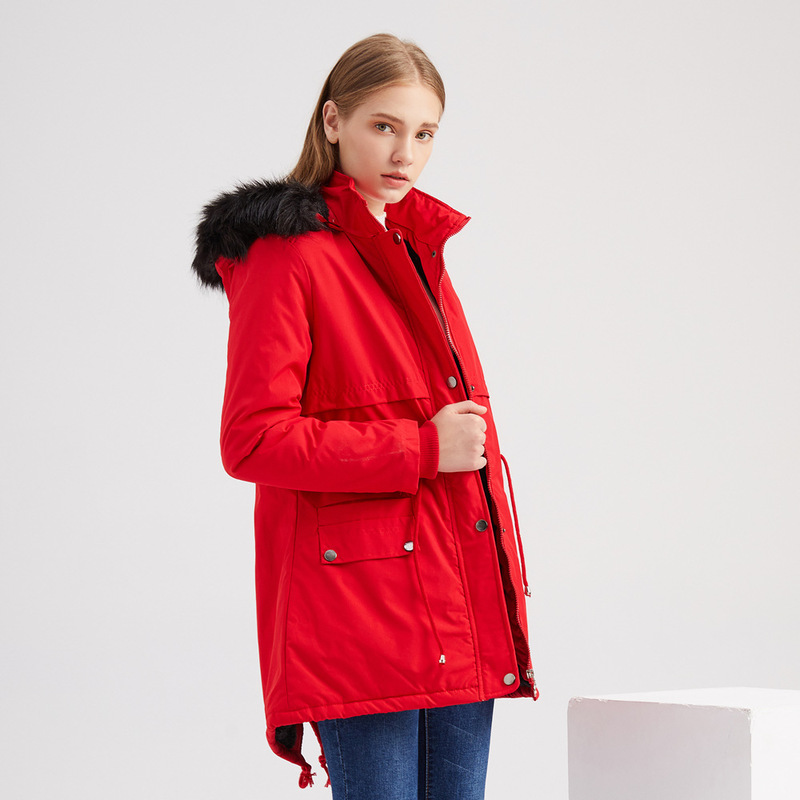 Women's down jacket daily work clothes household hooded outer autumn and winter long slim and elegant long sleeves solid color fur with, Black
Women's down jacket daily work clothes household hooded outer autumn and winter long slim and elegant long sleeves solid color fur with, Black