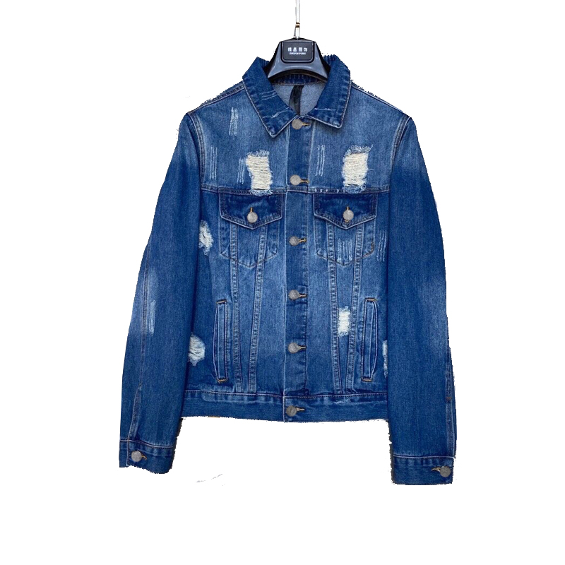 Men Clothes Mens Denim Jacket Women Fashion Casual Coats Black Blue Windbreaker Stylist Outwear jean clothing Size S-XL, Black;brown
Men Clothes Mens Denim Jacket Women Fashion Casual Coats Black Blue Windbreaker Stylist Outwear jean clothing Size S-XL, Black;brown