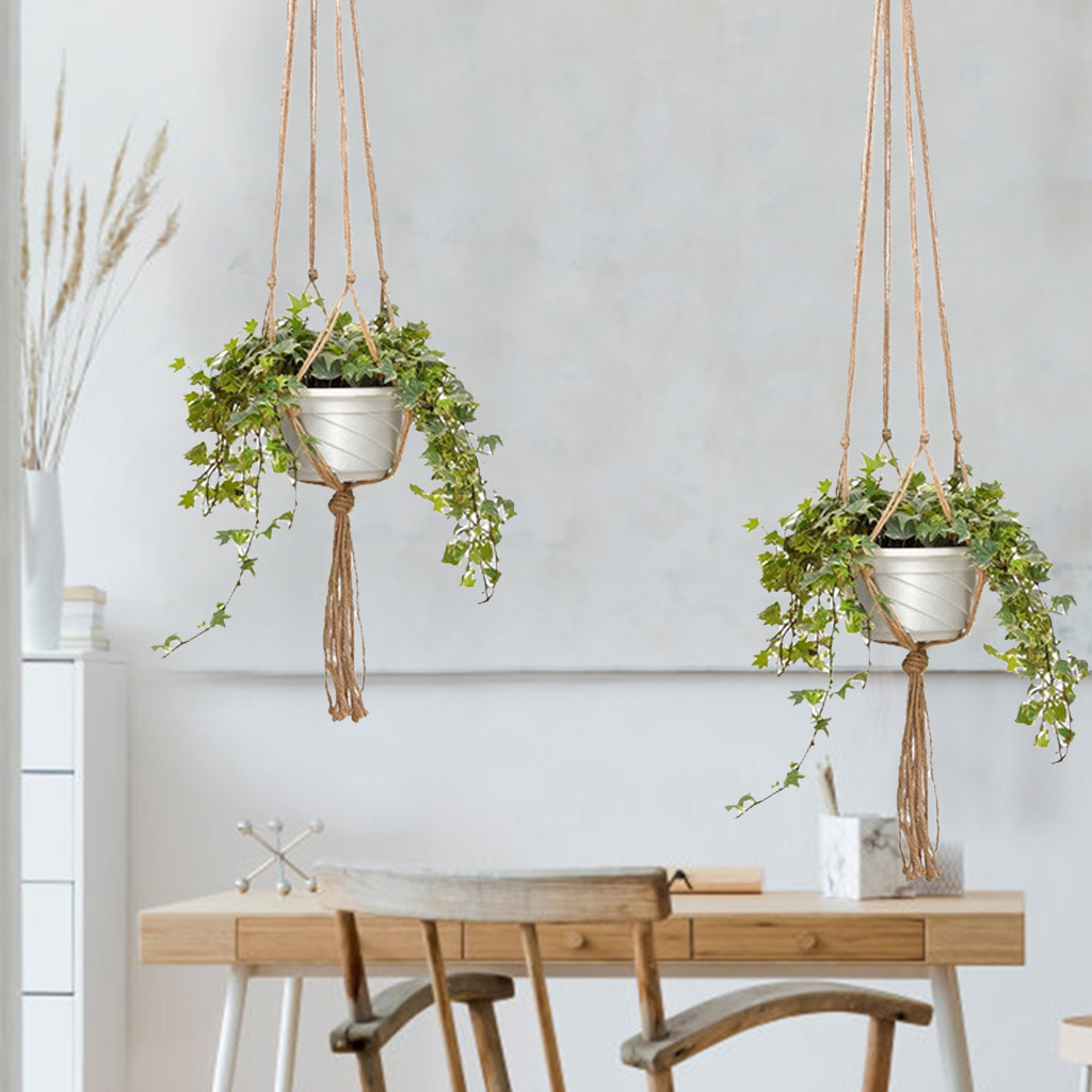 Macrame hang hangers basket holder plant bohemian decoration 36 "long/41" long/48 "long"