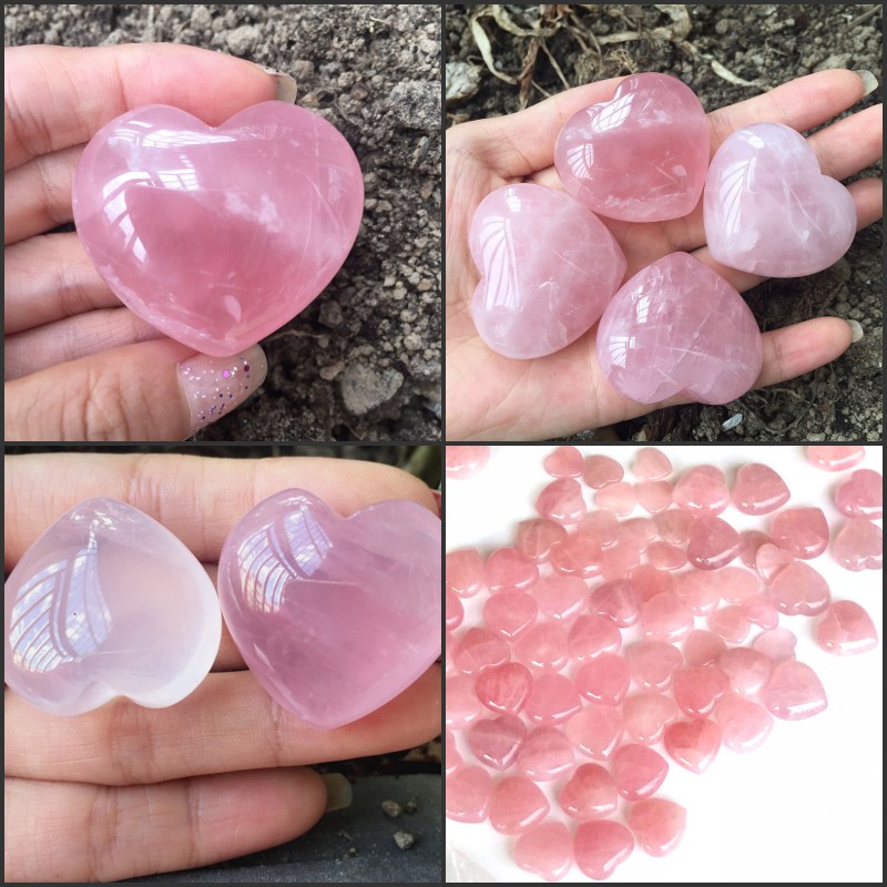 Natural Crystal Stone Party Favor Rose Quartz Heart Shaped Pink Crystal Carved Palm Love Healing Gemstone Lover Giff Stones Creative Gift 177 S2
Natural Crystal Stone Party Favor Rose Quartz Heart Shaped Pink Crystal Carved Palm Love Healing Gemstone Lover Giff Stones Creative Gift 177 S2
