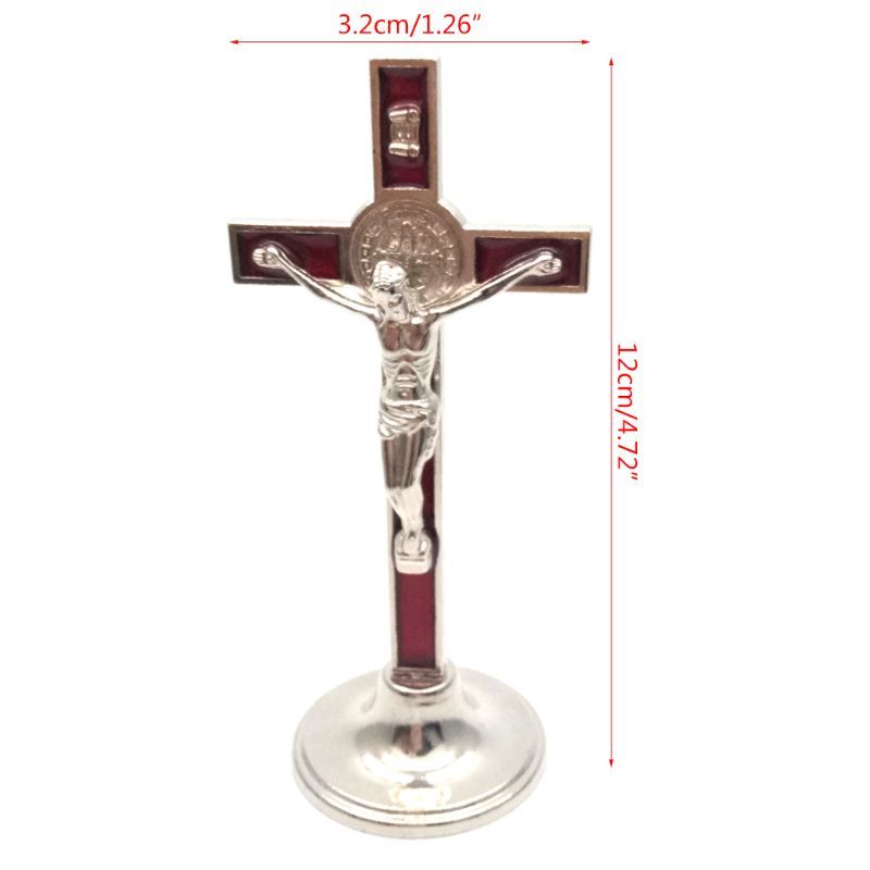 Crucifixion Statue of Christ Catholic Jesus Statue Picture Car Home Chapel Decor