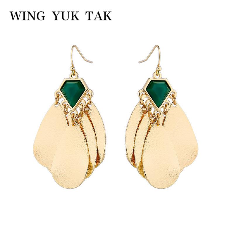 Dangle & Chandelier Gold Color Water Drop Earrings For Women Fashion Ethnic Green Acrylic Triangle Christmas Gift, Silver
Dangle & Chandelier Gold Color Water Drop Earrings For Women Fashion Ethnic Green Acrylic Triangle Christmas Gift, Silver
