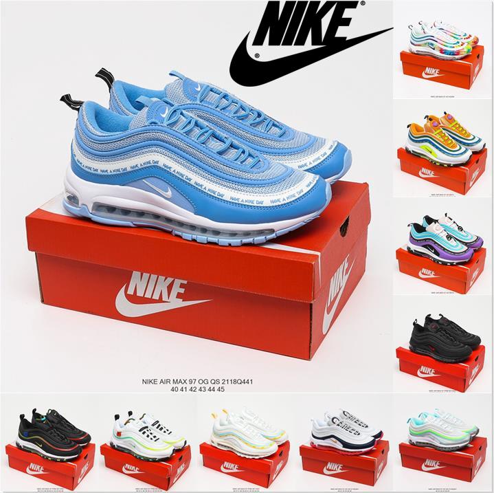 Air Max 97 Running Shoes for Mens Womens 97s Mschf Lil Nas x Satan Luke Inri Jesus Vapormax White Ice Sean Wotherspoon Undefeated UNDFTD Trainers Sneakers, 29
Air Max 97 Running Shoes for Mens Womens 97s Mschf Lil Nas x Satan Luke Inri Jesus Vapormax White Ice Sean Wotherspoon Undefeated UNDFTD Trainers Sneakers, 29