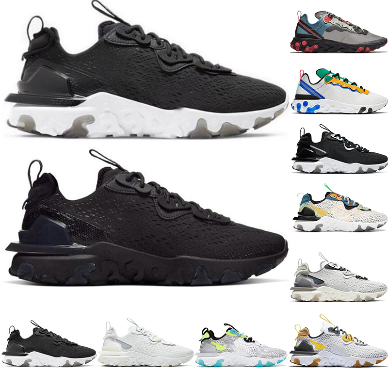 React Vision Running Shoes For Women Men Black Anthracite Triple White Worldwide Phantom Green Laser Orange Man Women Element 55 87 Designers Sneakers Trainers, 1-black anthracite
React Vision Running Shoes For Women Men Black Anthracite Triple White Worldwide Phantom Green Laser Orange Man Women Element 55 87 Designers Sneakers Trainers, 1-black anthracite
