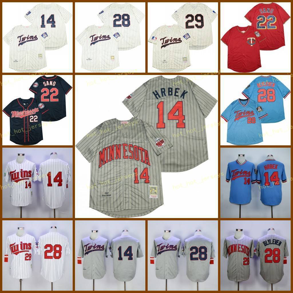 Retired 14 Kent Hrbek Baseball Jersey 22 Miguel Sano 28 Bert Blyleven 29 Rod Carew 1969 1970 1987 Vintage Retro Cooperstown Mesh Stitched, Men
Retired 14 Kent Hrbek Baseball Jersey 22 Miguel Sano 28 Bert Blyleven 29 Rod Carew 1969 1970 1987 Vintage Retro Cooperstown Mesh Stitched, Men