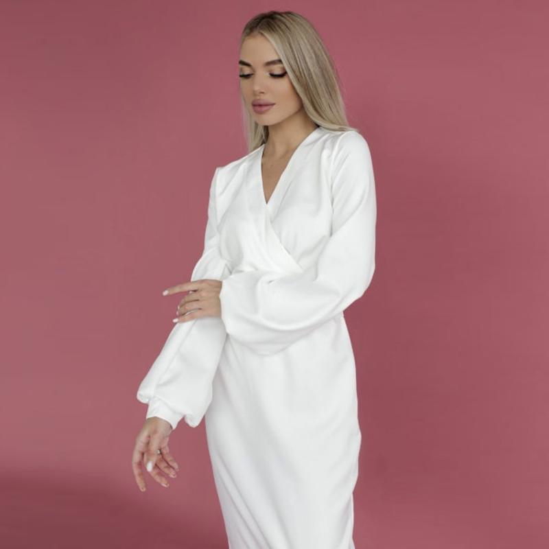 Casual Dresses Churses V-Neck Elegant Bodycon Midi Dress Autumn Lantern Sleeve High Waist Slit Party Formal For Women 2021, Black
Casual Dresses Churses V-Neck Elegant Bodycon Midi Dress Autumn Lantern Sleeve High Waist Slit Party Formal For Women 2021, Black