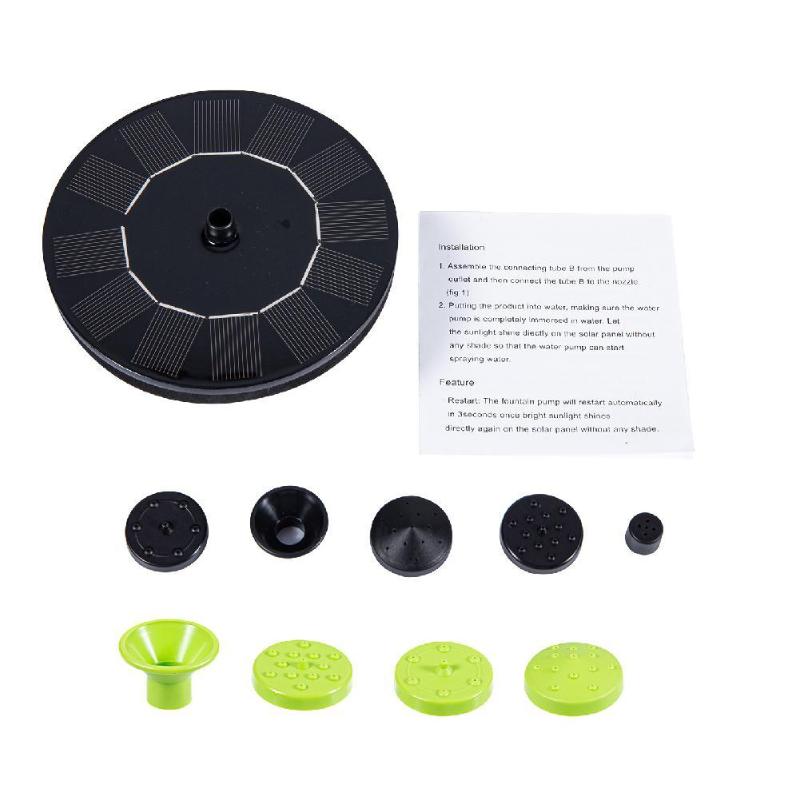 16*16CM Floating Solar Fountain Garden Water Pool Pond Decoration Panel Powered Pump Decora Decorations
16*16CM Floating Solar Fountain Garden Water Pool Pond Decoration Panel Powered Pump Decora Decorations