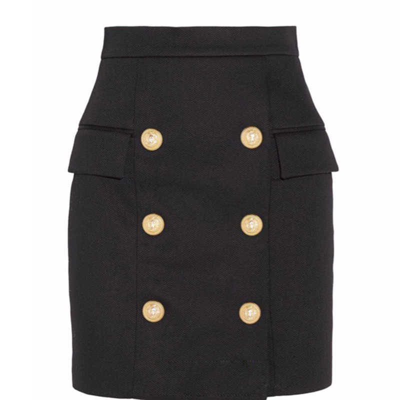 Fashion Runway Designer Skirt Women' Metal Lion Buttons Embellished Mini 210526, White
Fashion Runway Designer Skirt Women' Metal Lion Buttons Embellished Mini 210526, White