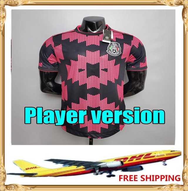 DHL Mexico soccer jerseys Copa america Camisetas 20 21 Player version 2021 football shirts Men Size S-XXL, Black;yellow
DHL Mexico soccer jerseys Copa america Camisetas 20 21 Player version 2021 football shirts Men Size S-XXL, Black;yellow