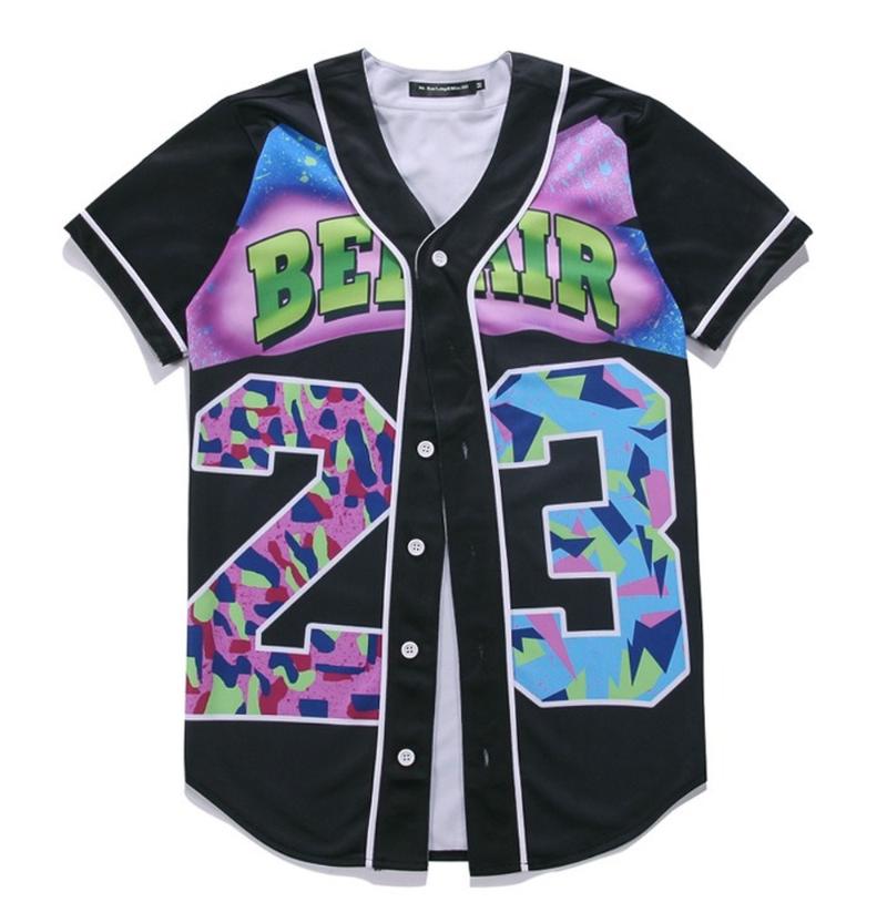 Men's T-Shirts Fresh-Prince Bel-Air Number 23 Street Hip-hop Baseball Shirts Creative 3D Printed Jersey Hip Hop Streetwear Sweatshirt, As pic
Men's T-Shirts Fresh-Prince Bel-Air Number 23 Street Hip-hop Baseball Shirts Creative 3D Printed Jersey Hip Hop Streetwear Sweatshirt, As pic