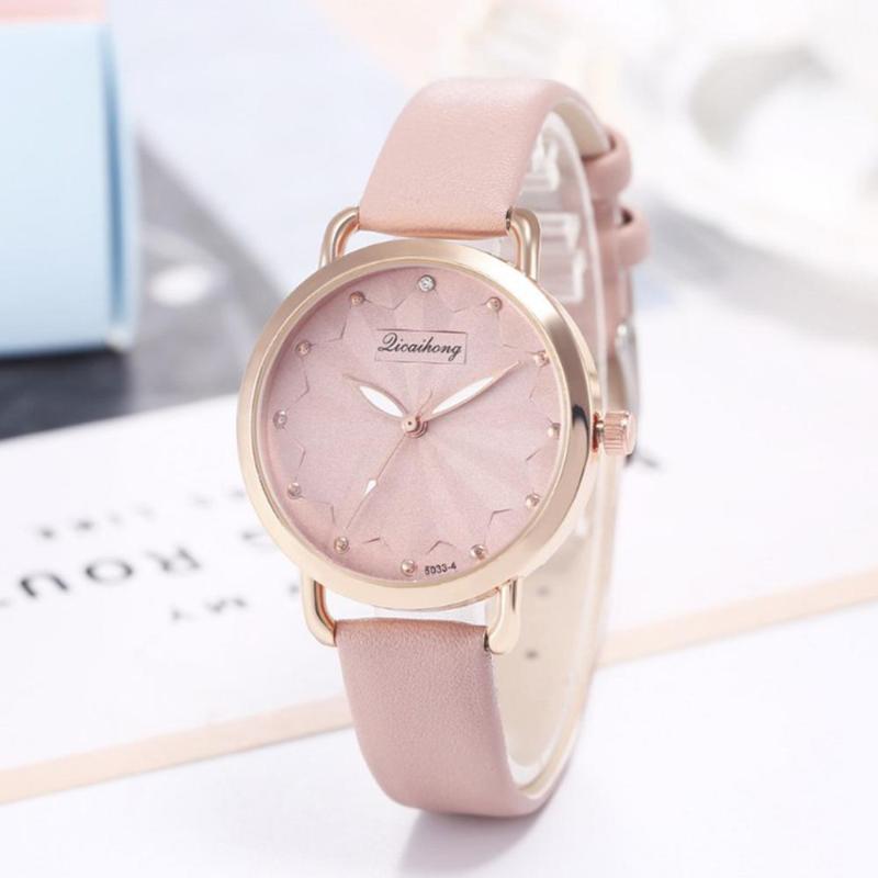 Simple Round Clock Relogio Feminino Ladies Creative Leaf Fashion Leather Watch Women's Student Quartz Analog Wrist XB40 Wristwatches, White
Simple Round Clock Relogio Feminino Ladies Creative Leaf Fashion Leather Watch Women's Student Quartz Analog Wrist XB40 Wristwatches, White