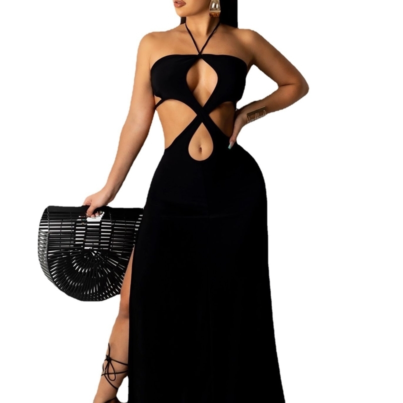 Women Streetwear Casual Tank O-neck Lace Up Open Back Slim Maxi Dress Fashion Sleeveless Solid Long Dresses Vestidos Wholesale 210525, Black
Women Streetwear Casual Tank O-neck Lace Up Open Back Slim Maxi Dress Fashion Sleeveless Solid Long Dresses Vestidos Wholesale 210525, Black
