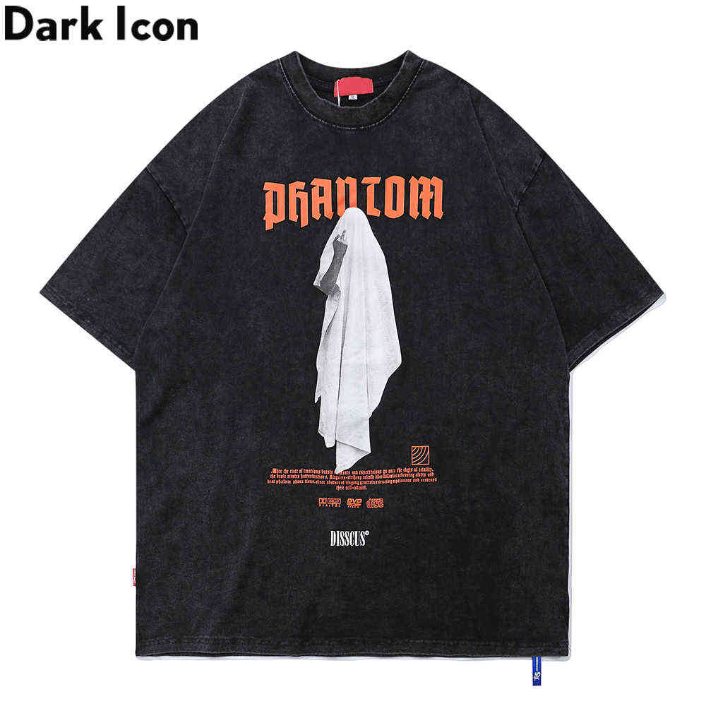 Print Oversized Men's T-shirt Short Sleeve Summer Streetwear Hiphop Tshirt Man Clothing 210603, Black
Print Oversized Men's T-shirt Short Sleeve Summer Streetwear Hiphop Tshirt Man Clothing 210603, Black
