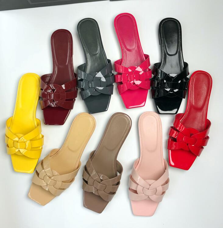 Koovan Women's Slippers 2021 Fashion Real Leather Flat Sandals Women's Summer Women's Flat Shoes Large Size Slipper, Colour1
Koovan Women's Slippers 2021 Fashion Real Leather Flat Sandals Women's Summer Women's Flat Shoes Large Size Slipper, Colour1