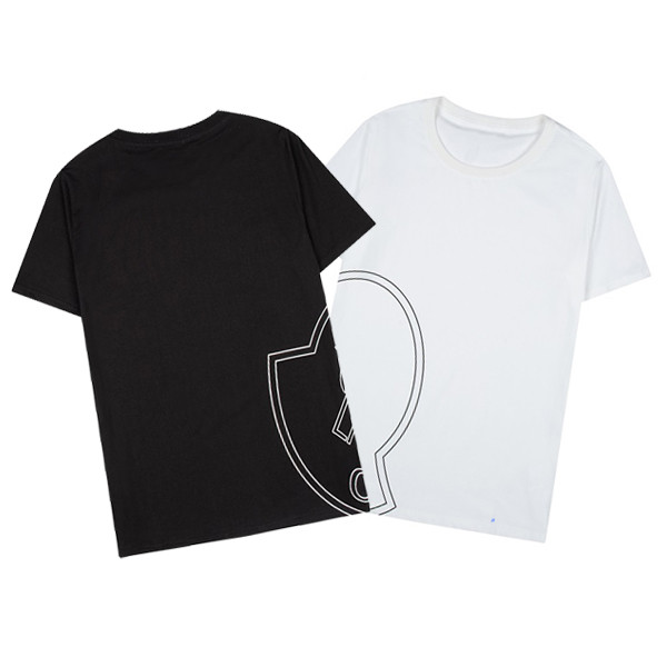 Fashion mens t shirt summer top European American T-shirts couples high quality tshirt Designers Side printing monclair TShirts, White
Fashion mens t shirt summer top European American T-shirts couples high quality tshirt Designers Side printing monclair TShirts, White