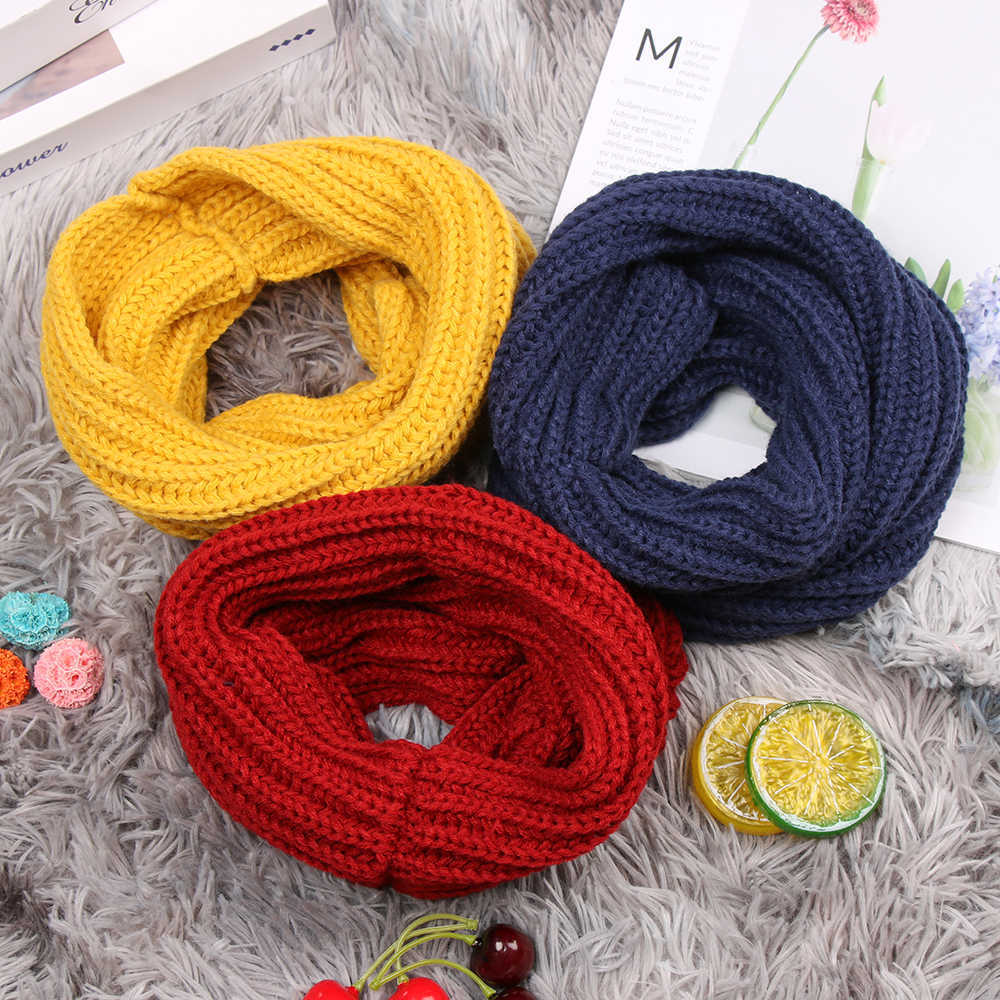 New Children Solid Color Scarf Neck Bib Boys Girls Knitted Warm Collar Winter Fashion Neckerchief
New Children Solid Color Scarf Neck Bib Boys Girls Knitted Warm Collar Winter Fashion Neckerchief