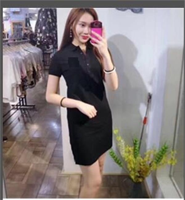 Womens Designer crocodile Polo Dress Exquisite Embroidery Decoration Womens Casual Summer Dress Lapel Neck A Line high quality, Blue
Womens Designer crocodile Polo Dress Exquisite Embroidery Decoration Womens Casual Summer Dress Lapel Neck A Line high quality, Blue