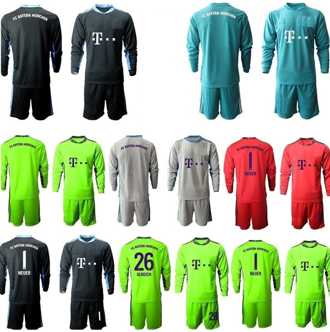 2021 kids kit Long Sleeve Bayern Munich Goalkeeper Soccer Jerseys youth boys children 1 Manuel Neuer 26 Sven Ulreich Jersey 20 21 Football Shirt, Colour 16
2021 kids kit Long Sleeve Bayern Munich Goalkeeper Soccer Jerseys youth boys children 1 Manuel Neuer 26 Sven Ulreich Jersey 20 21 Football Shirt, Colour 16