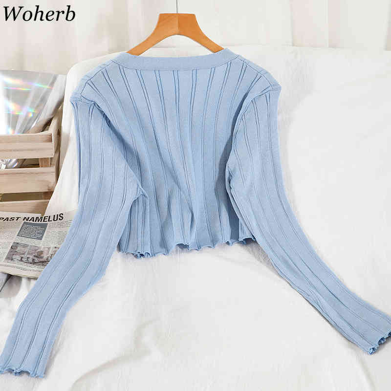 Suit Female Korean Fashion Cropped Cardigan Knitted Jacket Slim Sling Dresses Femme Roupas Chic Two Piece Sets Women 210519