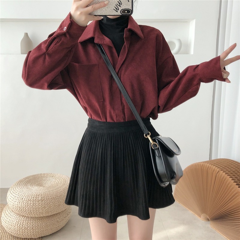 Autumn Cotton White Shirt Korean Loose Top Female Office Lady Style Long Sleeve Women Blouse Ropa De Mujer 11881 210427