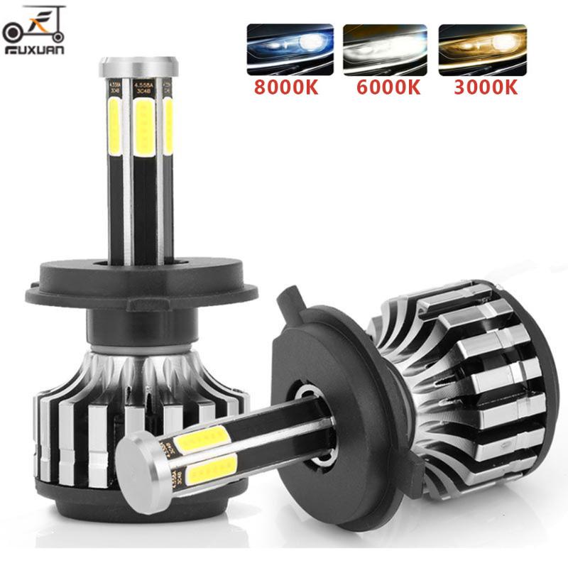 Car Headlights FUXUAN H4 Lights H7 H8 H9 H11 COB Led Headlight Headlamps Bulbs 3000K 6000k 8000k 12000LM For Auto Styling
Car Headlights FUXUAN H4 Lights H7 H8 H9 H11 COB Led Headlight Headlamps Bulbs 3000K 6000k 8000k 12000LM For Auto Styling