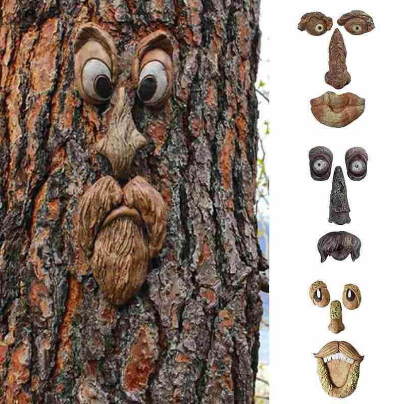 Funny Old Man Tree Hug Garden Voyeur Yard Art Outdoor Face Sculpture Whimsical Decoration Decorations
Funny Old Man Tree Hug Garden Voyeur Yard Art Outdoor Face Sculpture Whimsical Decoration Decorations